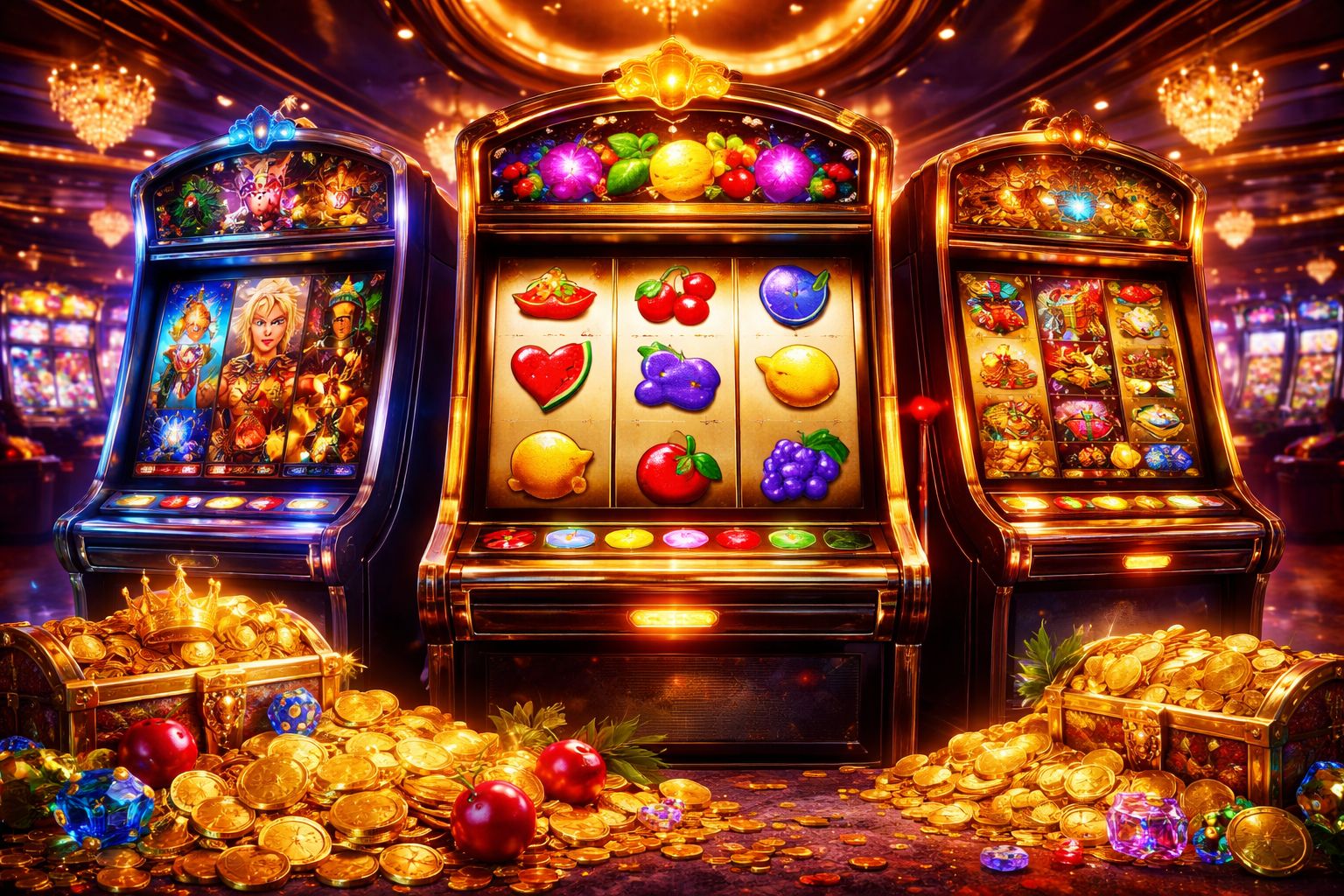 Move Between Classic Slots, Video Reels, And Themed Adventures